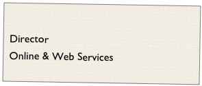 
Director Online & Web Services